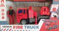 Комплект пожарна кола с фигурка пожарникар , снимка 1 - Коли, камиони, мотори, писти - 40655743