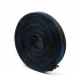 Кабелна оплетка 15мм черно/синьо, снимка 3