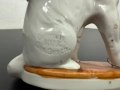 Стара порцеланова фигура на котка - Ges. Gesch №7449, снимка 6