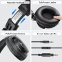 Безжични слушалки OneOdio Pro-C, 20Hz-40KHz, Hi-Res, Bluetooth 5.2, до 110 h. Playing, микрофон, снимка 8