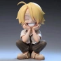 Мини фигурка Sanji – One Piece стил, 12 см (Chibi), снимка 1