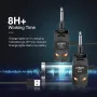 Безжична система за китара 2.4 GHz с 8 часа работа,безж предавател и приемник,plug and play, снимка 9