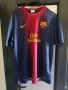 ОРИГИНАЛНА Футболна фланелка Barcelona Home 2012 L Футболна фланелка Nike Mens, снимка 2