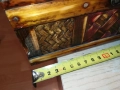 КРАСИВА ПЛЕТЕНА КУТИЯ ОТ ЕДНО ВРЕМЕ 0109252037LCHERY, снимка 6