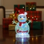 LED светещ снежен човек Merry Christmas, снимка 2