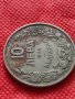 Монета 10 лева 1930г. Царство България за колекция декорация - 24950, снимка 4