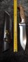 Голям ловджийски нож / Махагоново дърво / BUSCHRAFT , снимка 6