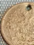 Сребърна монета 15 копейки 1878г. Руска империя продупчена за КОЛЕКЦИЯ 31767, снимка 9