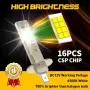 Комплект 2 LED крушки Sidaqi H1, 6500 K, 16 000 лм, 80 W, снимка 5