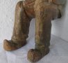 Хемингуей -  Дърворезба стара седнала фигура на мъж, снимка 9