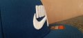 НОВО nike air snap back blue nike true шапка с права твърда козирка, снимка 10