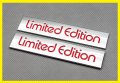 Емблема с червен надпис '' Limited Edition '' НОВО, снимка 1