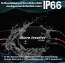 800 W микро соларен мрежов инвертор IP65, DC 22-48 V, MPPT чист синусоидален изход, WiFi контрол, снимка 4
