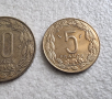 Централна Африка. 5.10,25 ,50 и 100 франка.  5 бройки., снимка 6