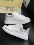 Дамски Сникърси Alexander McQueen - Цвят Бяло с Камъчета, снимка 4