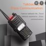 Нови 2023 BAOFENG 9R PLUS 22W 11000MAH двубандова Радиостанция Водоустойчиви PMR dual band , снимка 8