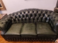 Троен диван Честърфийлд, снимка 1