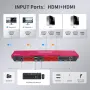 TESmart HKS202-Elite Двумониторен HDMI KVM превключвател за два компютъра, снимка 9
