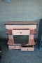  дизайнерски РОЗОВ шкаф. Здрав и масивен. Много запазен., снимка 5