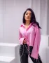 Розова дамска риза , снимка 3