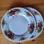 Royal China-"English Rose'-две чинийки, снимка 1