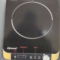 Керамичен котлон Diplomat DGC A1813K YELLOW, 2000 W ЧИСТО НОВ С ГАРАНЦИЯ , снимка 2 - Котлони - 28885442