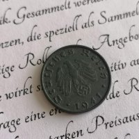 Райх монета - Германия - 10 пфенига | 1941г.; серия B, снимка 1 - Нумизматика и бонистика - 40376765