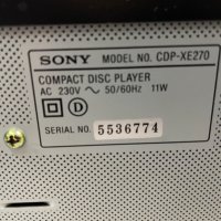 SONY CDP-XE270 - CD Player Сиди Плеър, снимка 7 - Декове - 40327116