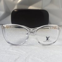 Louis Vuitton Прозрачни слънчеви,диоптрични рамки очила за компютър, снимка 6 - Слънчеви и диоптрични очила - 42765179