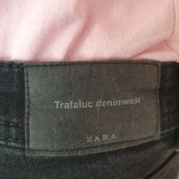 Черни дамски дънки ZARA, снимка 3 - Дънки - 42882506