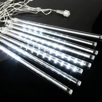 Коледни LED светлини висулки - Метеоритен дъжд, снимка 5 - Лед осветление - 34060149