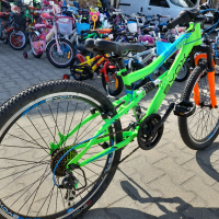BYOX Велосипед 24" VERSUS зелен, снимка 9 - Велосипеди - 44587905