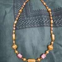 Стар перлен гердан, снимка 1 - Антикварни и старинни предмети - 38819066