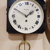 Стенен часовник Янтар СССР , снимка 2 - Антикварни и старинни предмети - 44349212