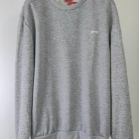 Slazenger SL FLC - Мъжки пуловер дълъг ръкав, сиво, размер - XXXL ., снимка 1 - Спортни дрехи, екипи - 39542286