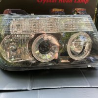 Фарове LED Angel Eyes за Toyota Landcruiser LC100 / FJ100 (1998-2007) L+R, снимка 3 - Части - 33825445