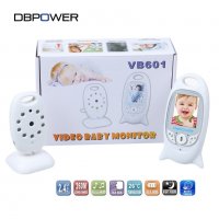 Бебешки монитор VB601 Безжичен 2.0 инчов Аудио Видео Радио Бебешка камера Преносима бебешка камера, снимка 3 - IP камери - 33758042