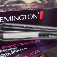 НОВО! Remington - керамична преса за коса, снимка 2 - Преси за коса - 35137134