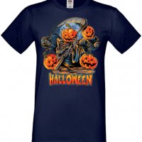 Мъжка тениска Halloween 12,Halloween,Хелоуин,Празник,Забавление,Изненада,Обичаи,, снимка 6 - Тениски - 38135123