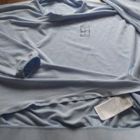 Nike Womens Dri-FIT Long Sleeve Tennis Top Hydrogen - страхотна дамска блуза, снимка 9 - Спортни екипи - 31097440
