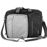 Раница-Чанта за лаптоп 15.6" Modecom Reno Backpack, сиво-черна, SS300072