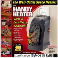 Портативна печка Handy Heater, 400w, с таймер, снимка 2 - Отоплителни печки - 39498620