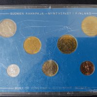 Финландия 1974 - Комплектен сет от 7 монети, снимка 2 - Нумизматика и бонистика - 42492720