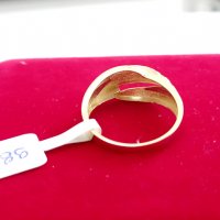 Нов-Златен пръстен-2.54гр/14кр, снимка 4 - Пръстени - 37043101