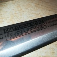 CLASSIC-chef fleisch messer stainless rostfrei inox 2202212023, снимка 5 - Колекции - 31916098