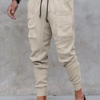 Нов мъжки ежедневен панталон с много джобове, 5цвята - 023, снимка 3 - Панталони - 42783281