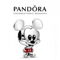 Черен Петък! Ново!Талисман Pandora Disney Mickey Mouse Baby. Колекция Amélie, снимка 1 - Гривни - 29892798