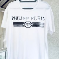 Маркова тениска оригинал PHILIPP PLEIN, снимка 3 - Тениски - 42375186