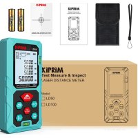 KIPRIM Лазерна Ролетка 50 м/ с 2 Нивелира, LCD Дисплей, снимка 8 - Други инструменти - 40635157