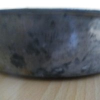 Медна калайдисана тава от 1938 година, снимка 4 - Други ценни предмети - 37072749